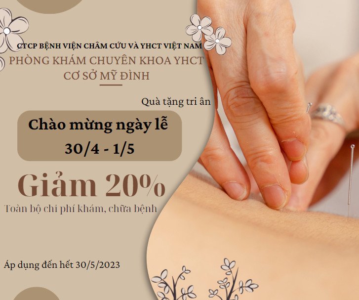 Giảm giá 20% tại PK YHCT